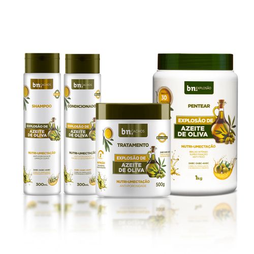 Kit Explosão de Azeite de Oliva | bn.Cachos